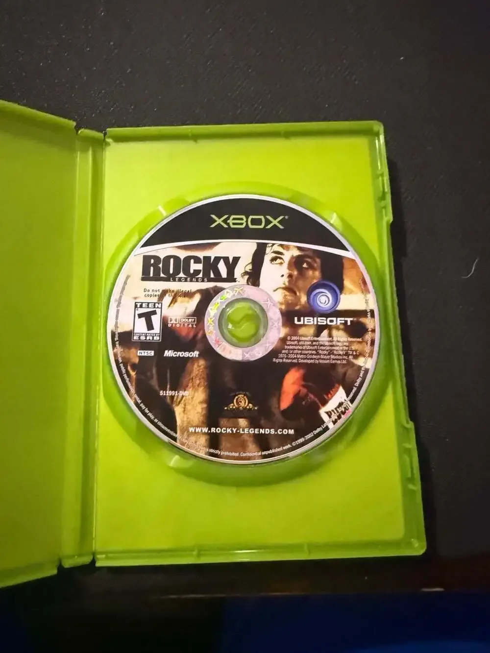 Rocky Legends for original Microsoft Xbox
